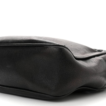 Saint Laurent Lambskin Monogram Embossed Small Lou Camera Bag Black 10 of 11