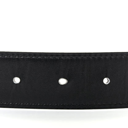 Hermes Box Togo 32mm Belt Strap 85 Black Chocolate 4 of 7