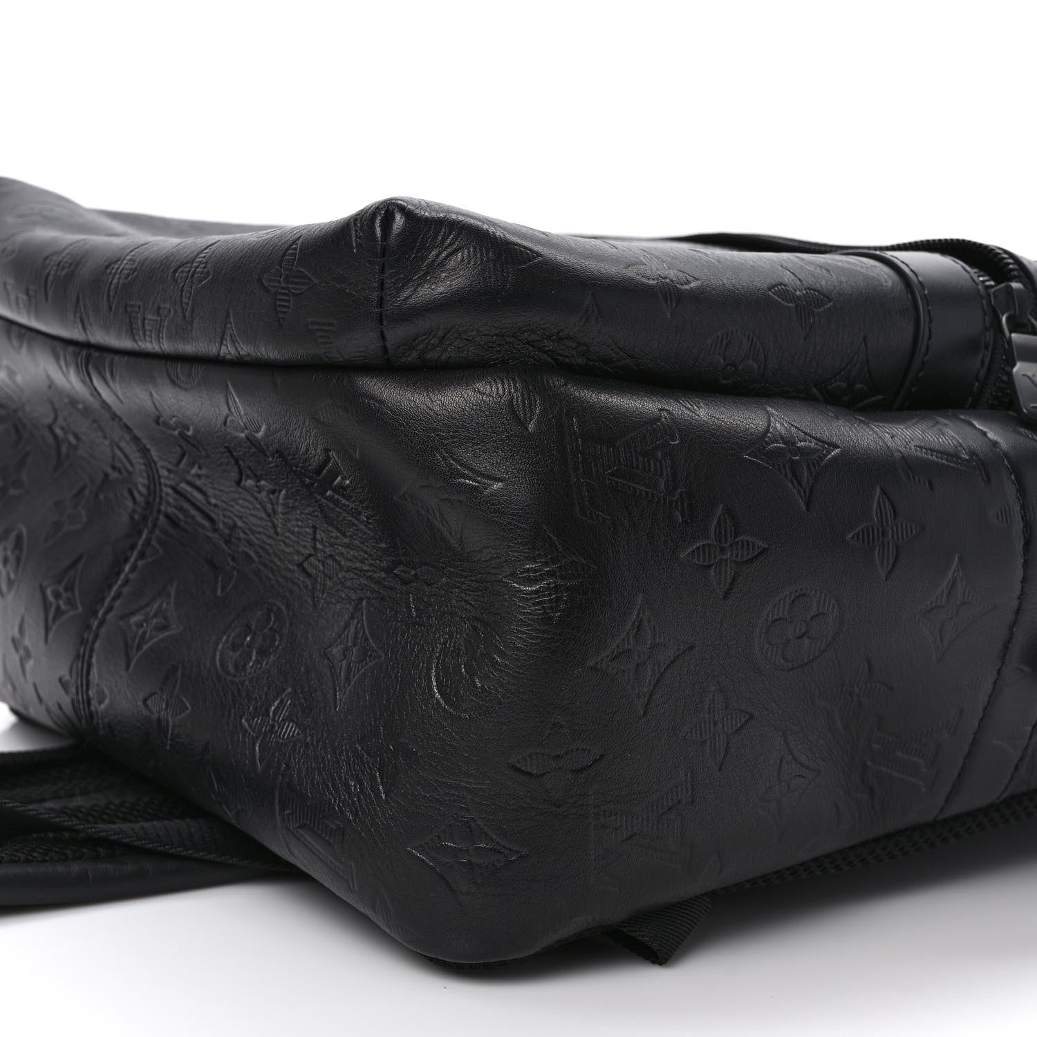 Louis Vuitton Calfskin Monogram Shadow Sprinter Backpack Black 8 of 8