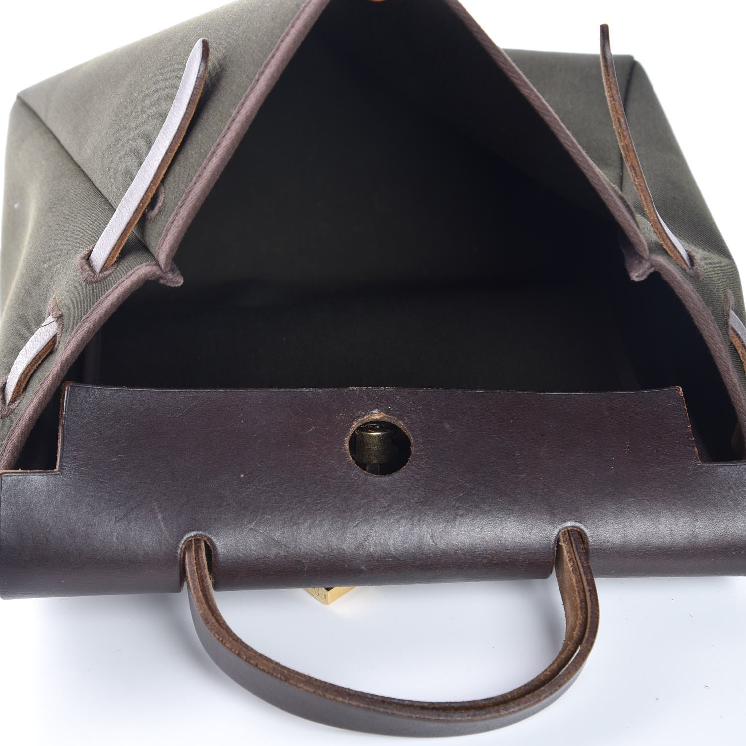 Hermes Vache Hunter Vibrato Herbag PM Ebene 9 of 17