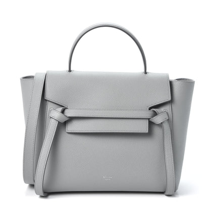 Celine Grained Calfskin Micro Belt Bag Cloud 1 of 9