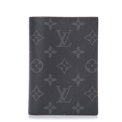 Louis Vuitton Monogram Eclipse Passport Cover 1 of 6