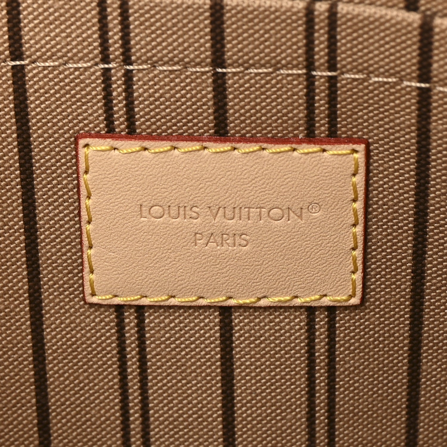 Louis Vuitton Monogram Neverfull MM GM Pochette 6 of 6