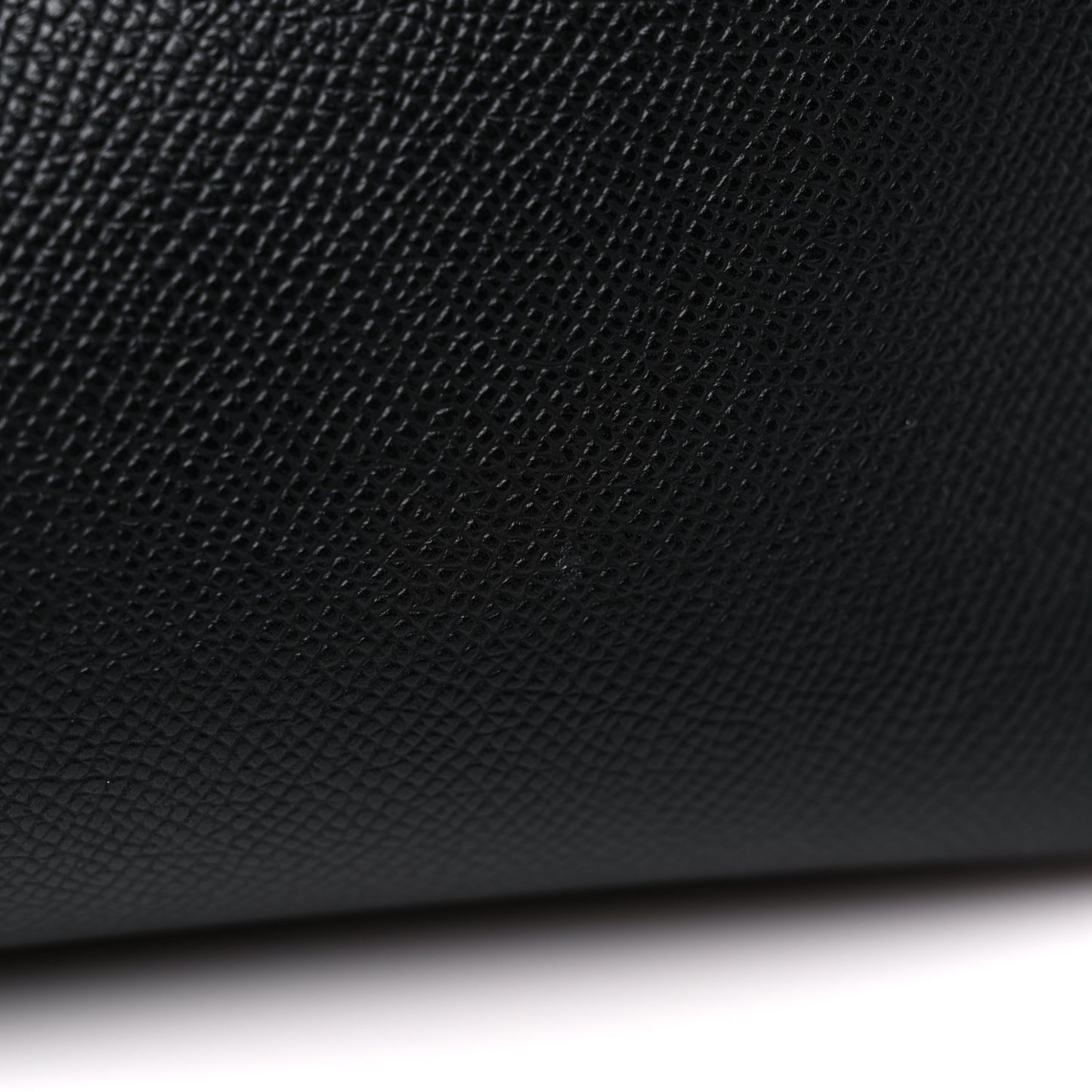 Grained Calfskin Mini Belt Bag Black