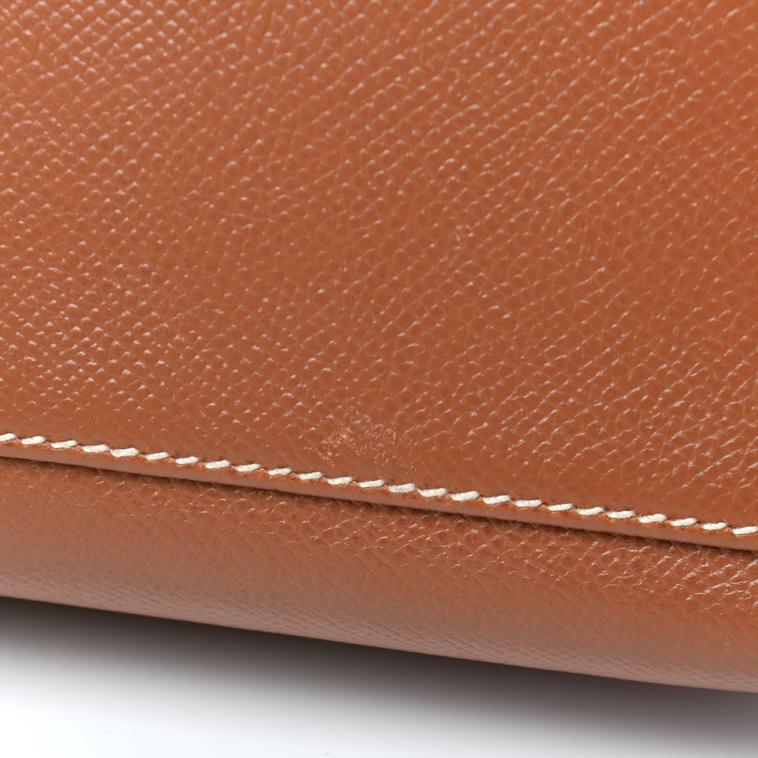 Hermes Courchevel Kelly Retourne 32 Gold 15 of 19