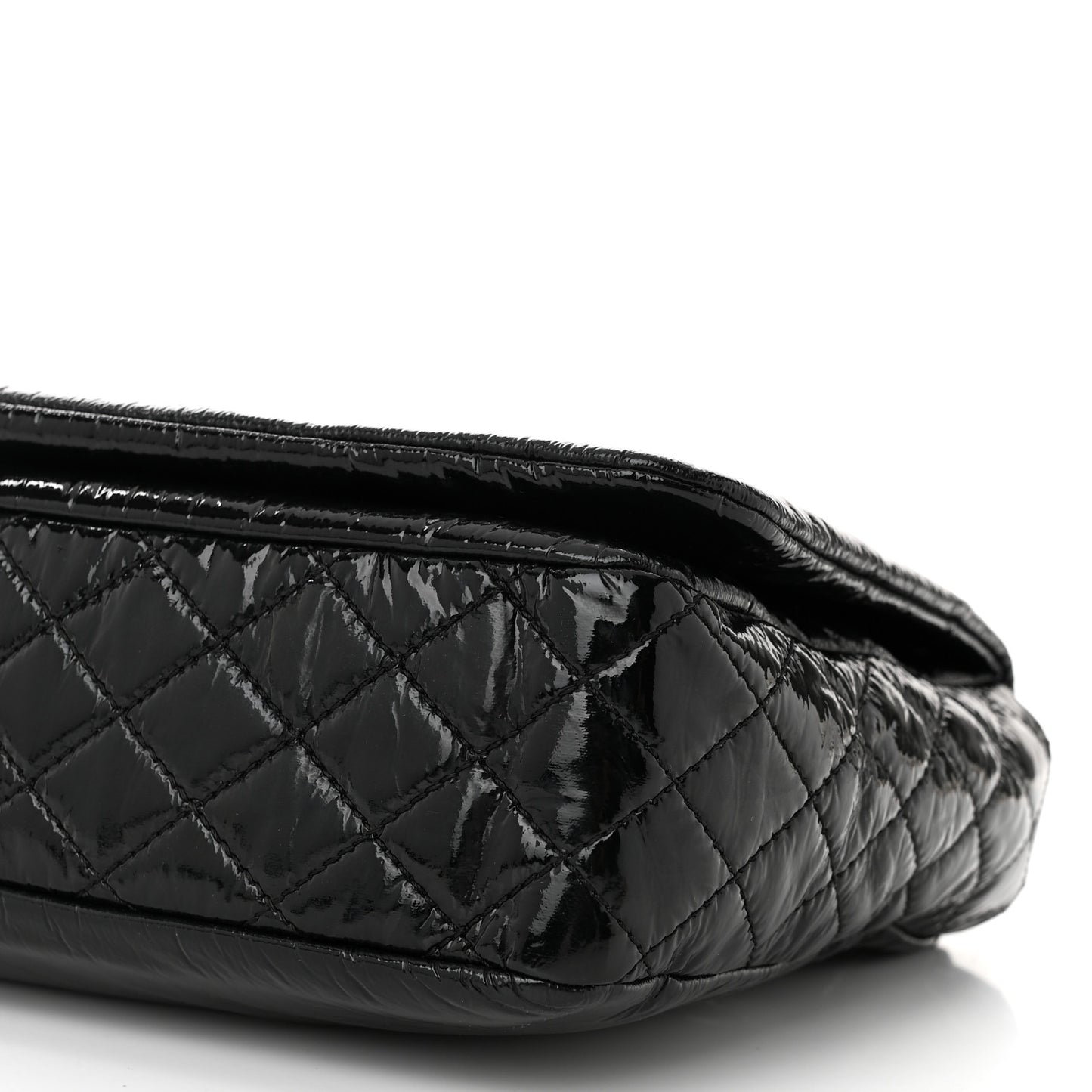 Vinyl XL Rock and Chain Flap Black