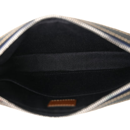 Louis Vuitton Taurillon Trio Messenger Denim Blue 5 of 9