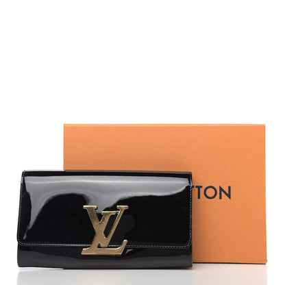 Louis Vuitton Patent Louise Clutch Black 10 of 10