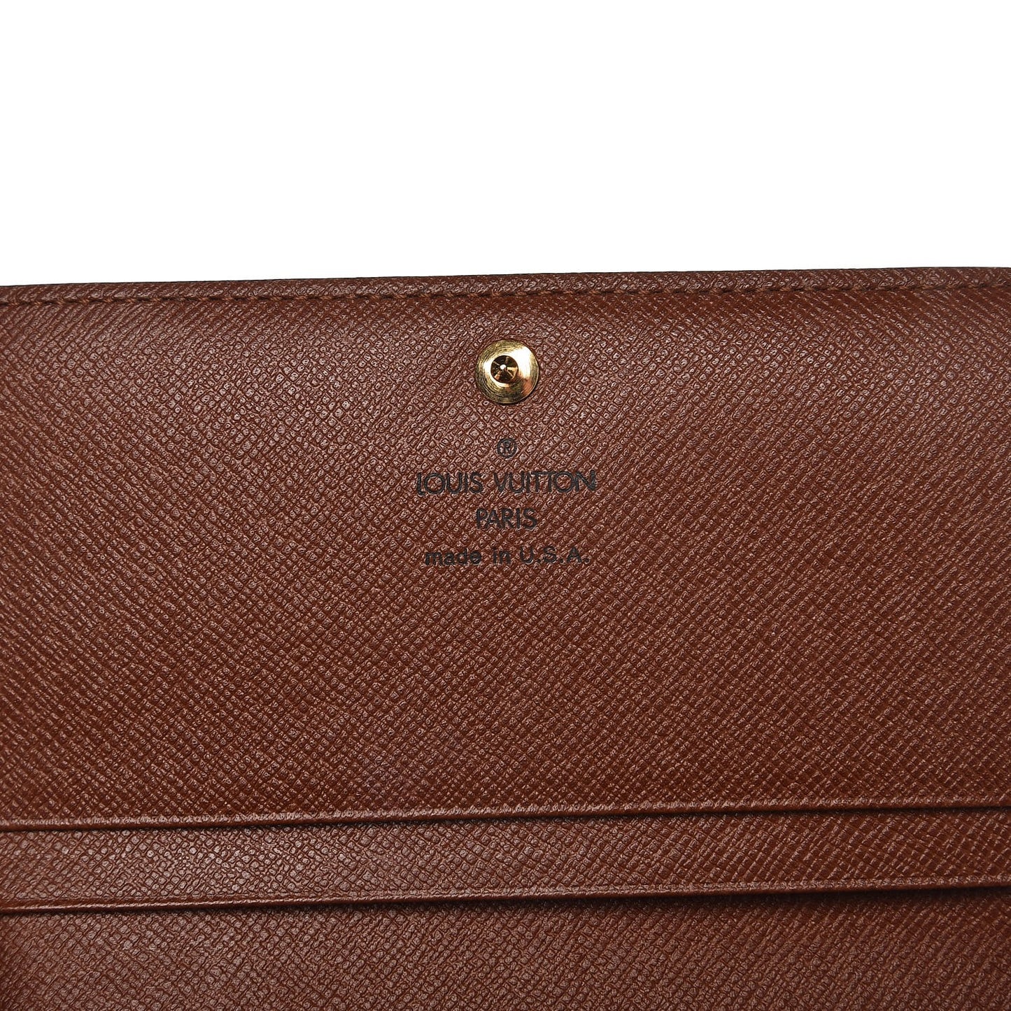 Monogram Porte-Monnaie Billets Tresor Wallet