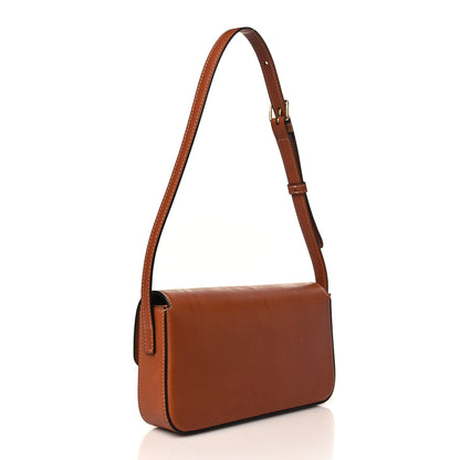 Celine Natural Calfskin Triomphe Shoulder Bag Tan 3 of 10