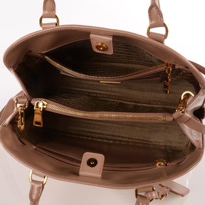 Prada Saffiano Vernice Open Promenade Tote Cammeo 6 of 10