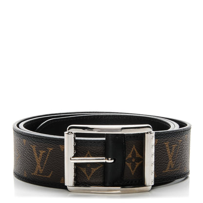 Louis Vuitton Mens Monogram Macassar Reverso 40mm Belt 95 38 1 of 5