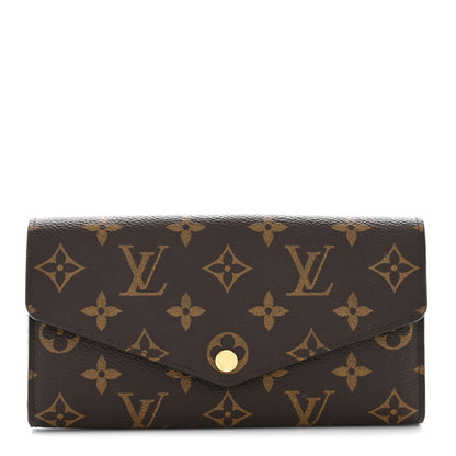 Louis Vuitton Monogram Sarah Wallet NM 1 of 8