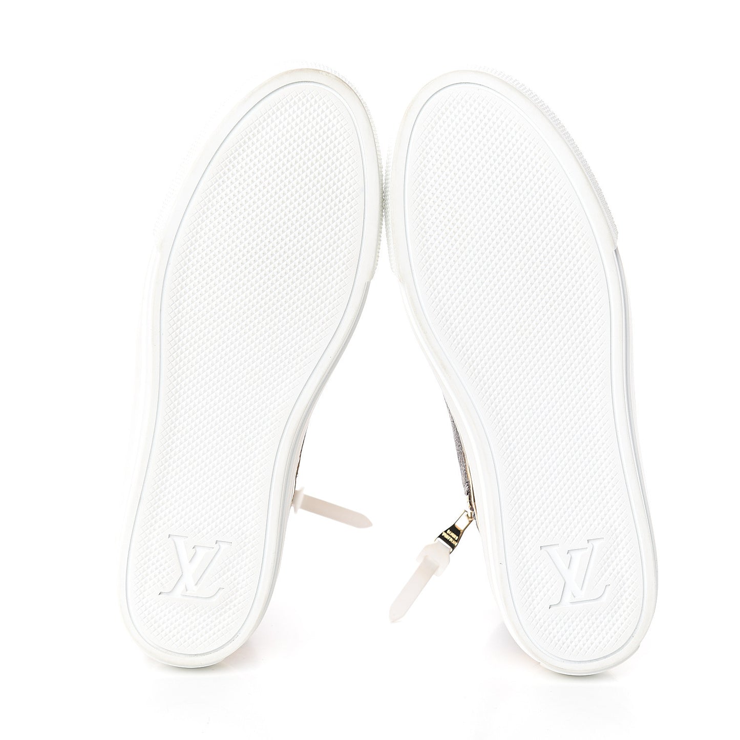 Patent Monogram Stellar Sneaker Boots 38 Gold