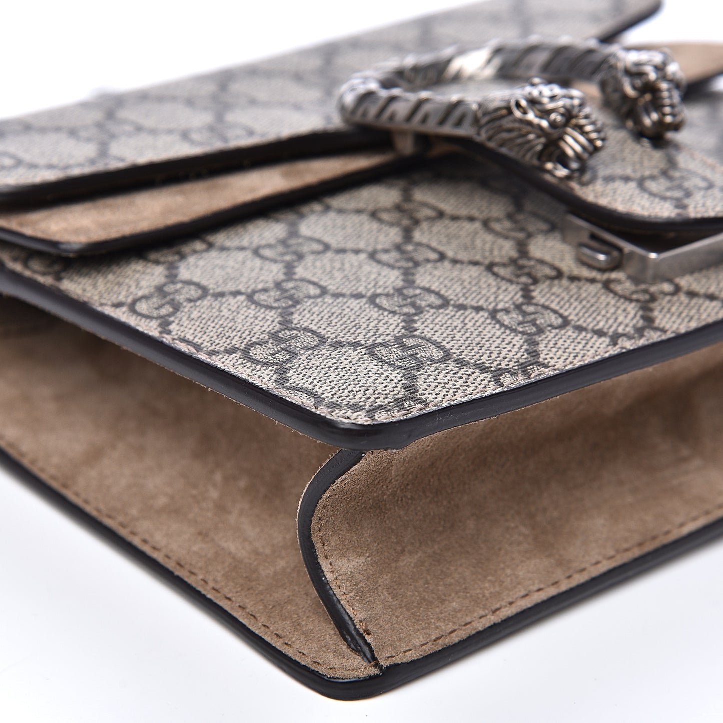 GG Supreme Monogram Mini Dionysus Shoulder Bag Taupe