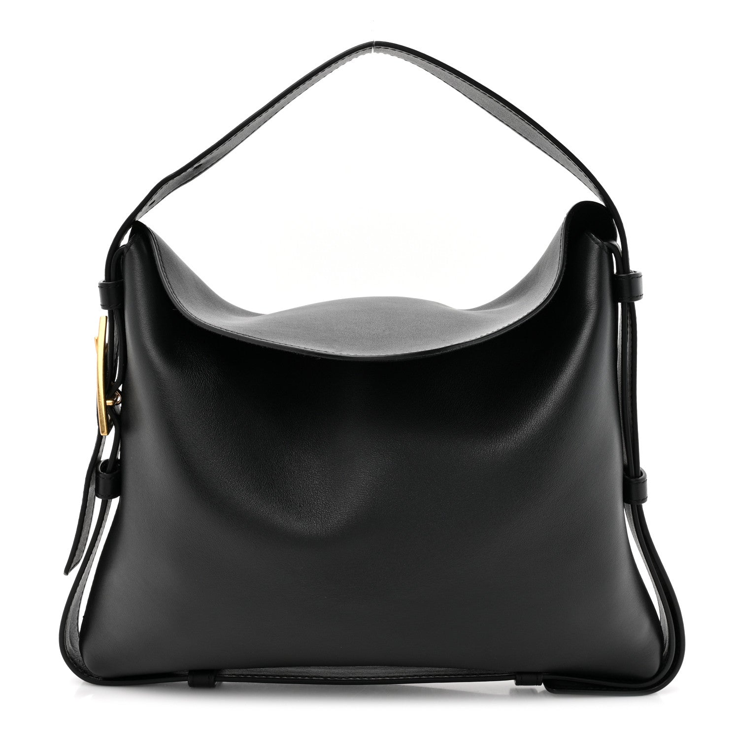 Bottega Veneta Calfskin Cradle Black 1 of 10