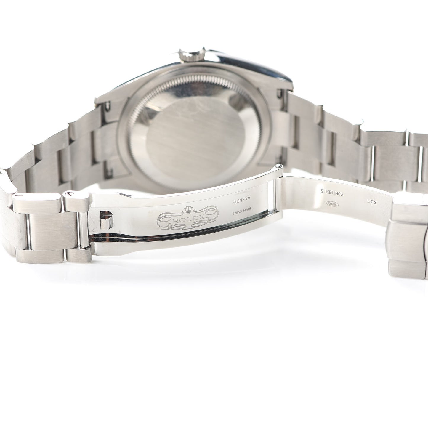 Stainless Steel 36mm Oyster Perpetual Watch Yellow 126000