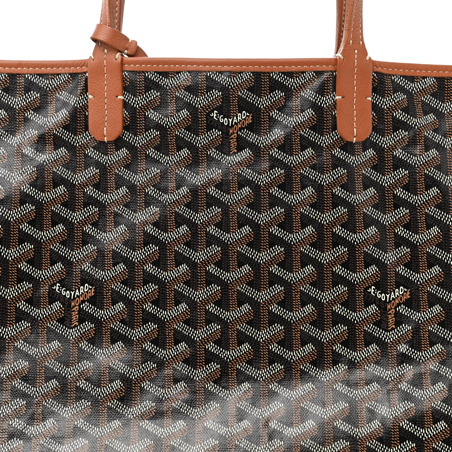 Goyard Goyardine Reversible Anjou PM Black Gold 12 of 24