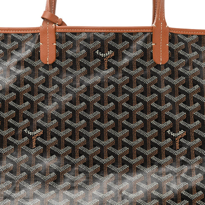 Goyard Goyardine Reversible Anjou PM Black Gold 12 of 24