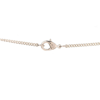 Chanel Crystal Pearl CC Lace Camellia Necklace Gold 5 of 5