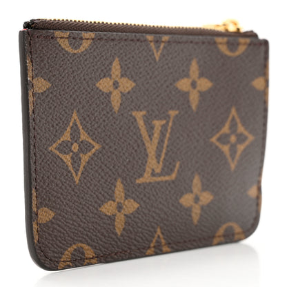 Louis Vuitton Monogram Zipped Romy Card Holder Red 3 of 7