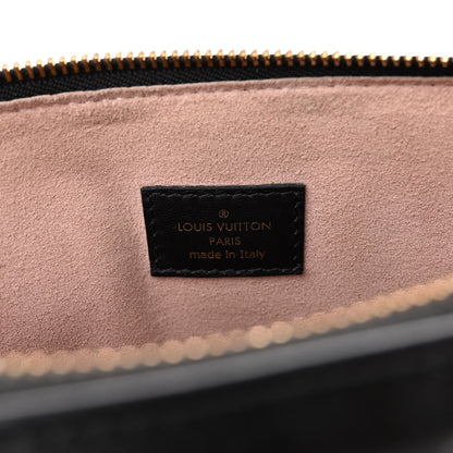 Louis Vuitton Lambskin Embossed Monogram Coussin PM Black 8 of 12