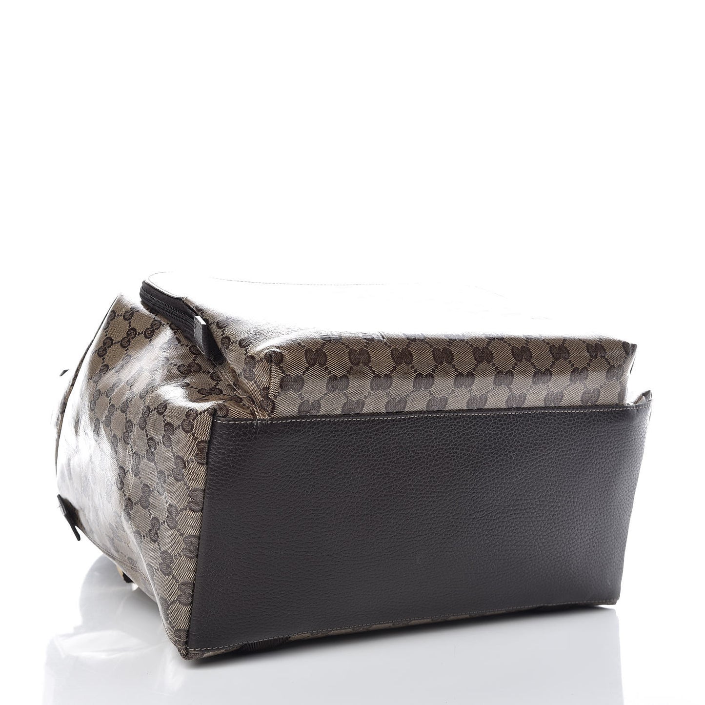 Crystal Monogram Backpack Dark Brown