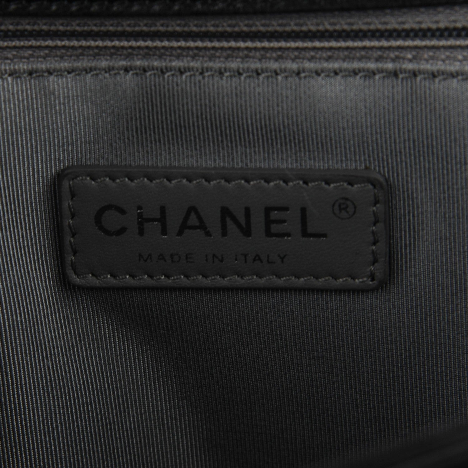 Chanel Lambskin Quilted Large Boy Flap Black 7 of 8