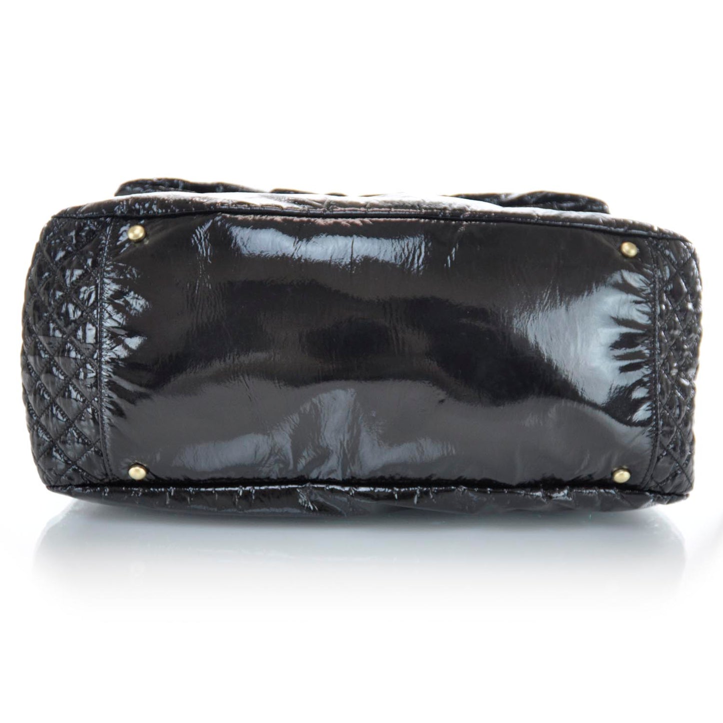 Vinyl XL Rock and Chain Flap Black