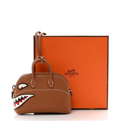 Hermes Swift Shark Bolide Bag Charm Gold 6 of 6