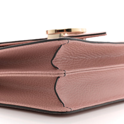 Gucci Dollar Calfskin Small Interlocking G Shoulder Bag Soft Pink 10 of 11
