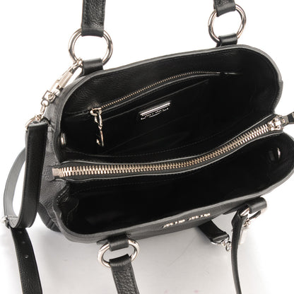 Miu Miu Vitello Phenix Tote Nero Black 5 of 7