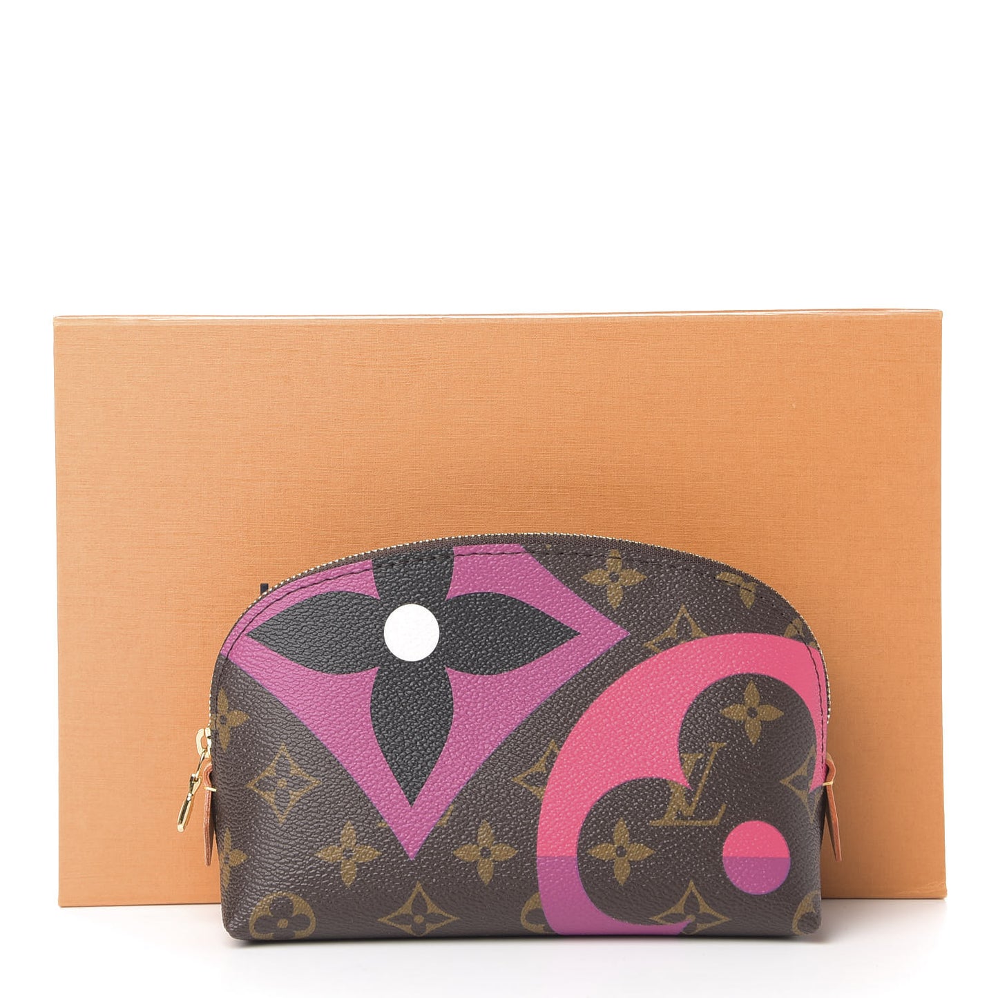 Monogram Game On Cosmetic Pouch