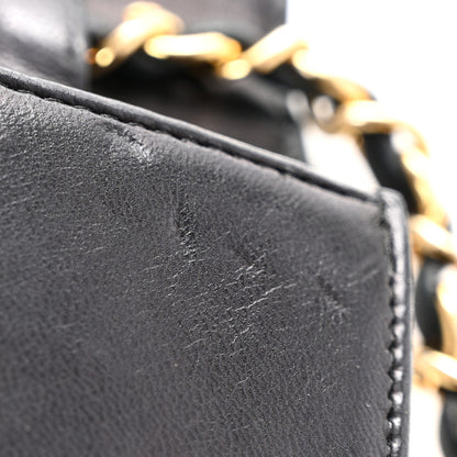 Chanel Lambskin Quilted Small Single Flap Black 12 of 15