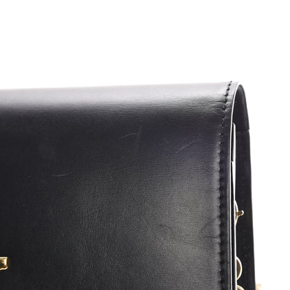 Louis Vuitton Calfskin Chain Louise GM Black 10 of 18