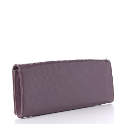 Gucci Patent Microguccissima Small Broadway Clutch Argyle Lavender 3 of 8