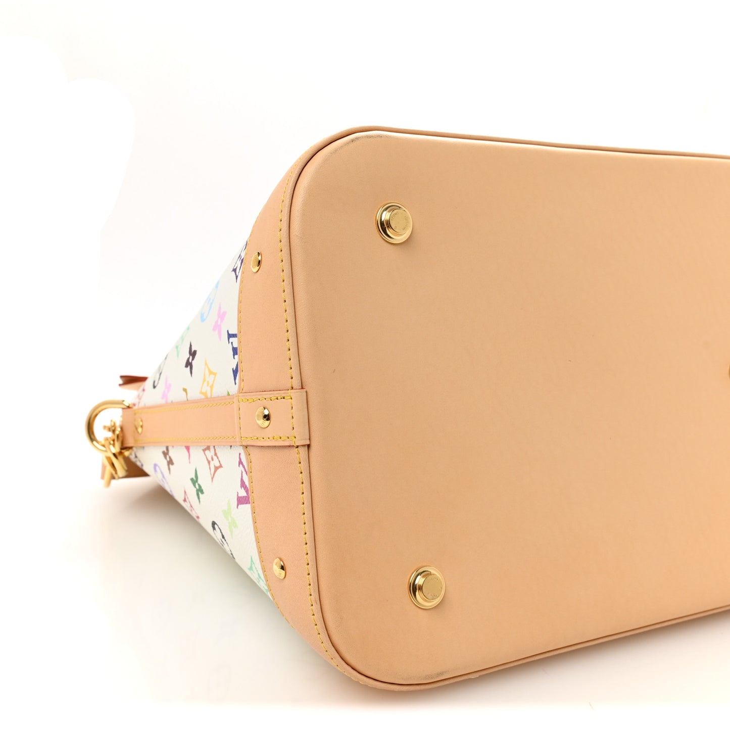 LV x TM Monogram Multicolor Alma Travel White
