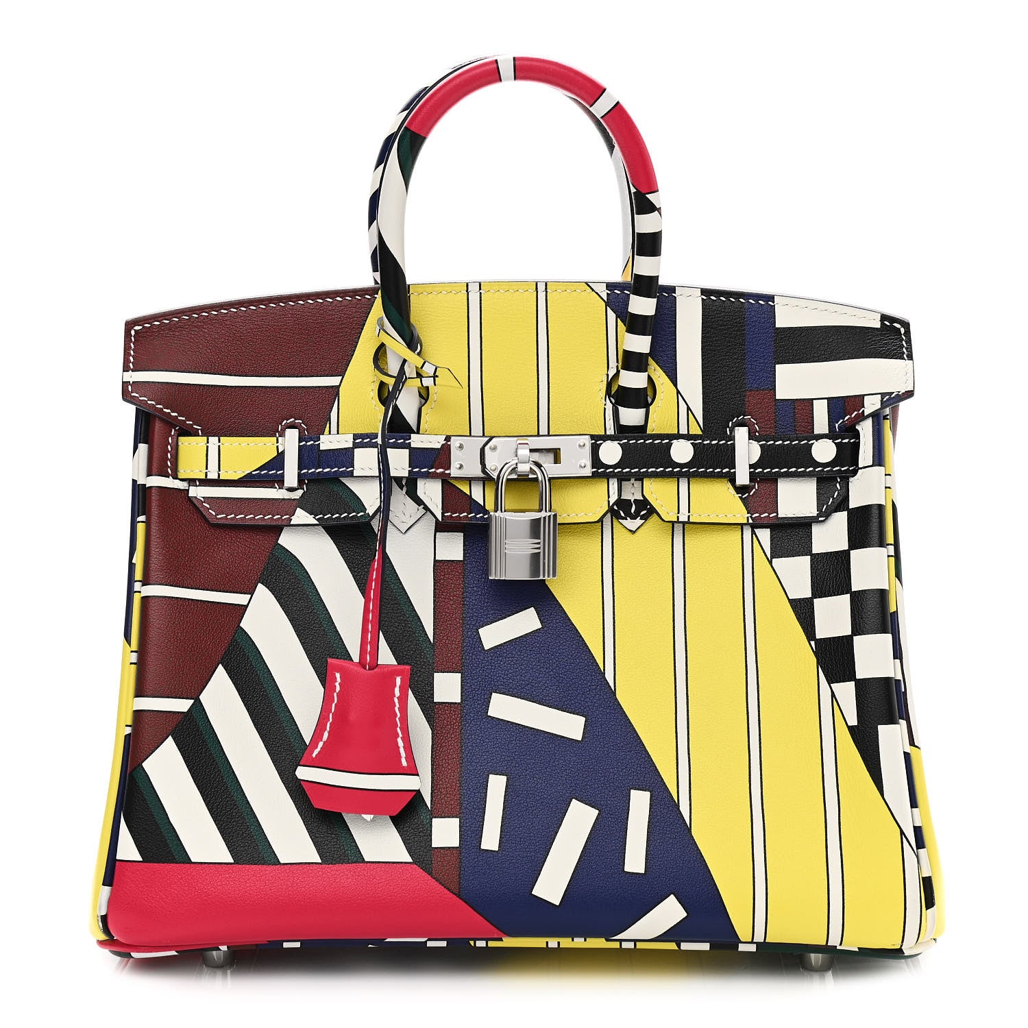 Hermes Swift One Two Three And Away We Go Birkin 25 Multicolor 1 of 11
