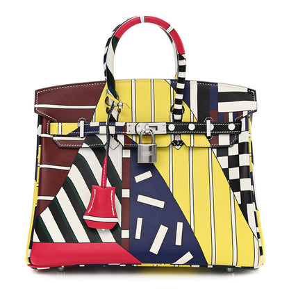 Hermes Swift One Two Three And Away We Go Birkin 25 Multicolor 1 of 11