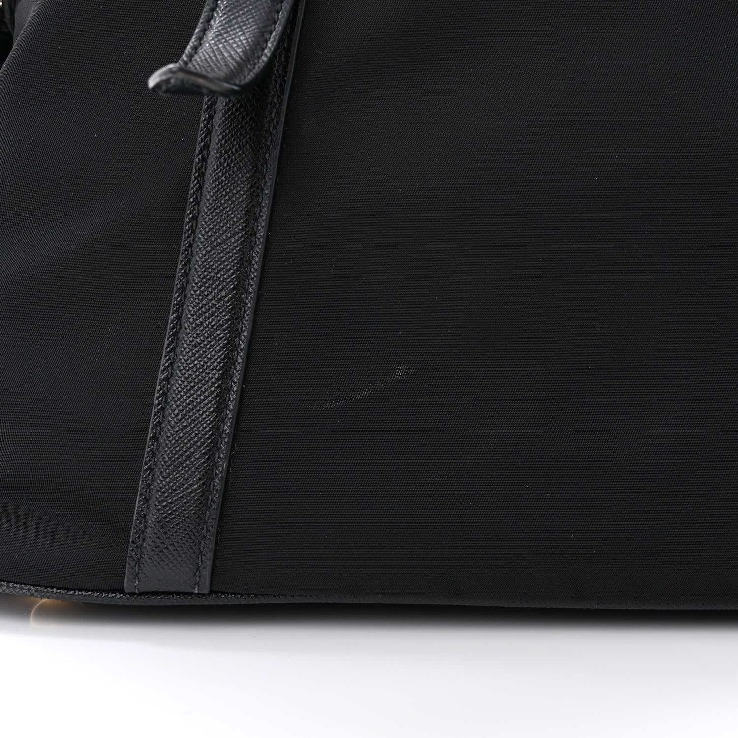 Prada Tessuto Nylon Saffiano Tote Black 14 of 14