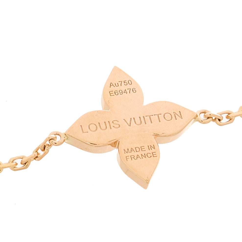 Louis Vuitton 18K Pink Gold Diamond Idylle Blossom Bracelet 4 of 4