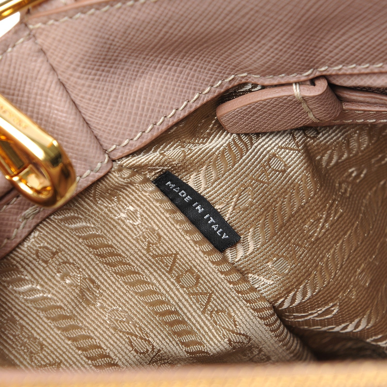 Prada Saffiano Medium Galleria Double Zip Tote Cammeo 8 of 9