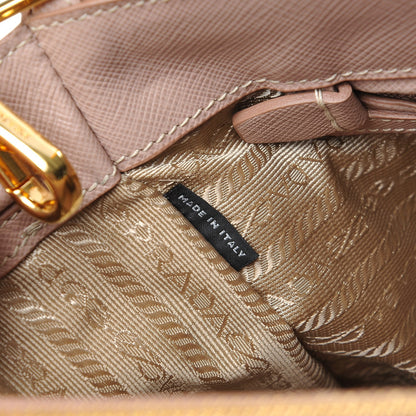 Prada Saffiano Medium Galleria Double Zip Tote Cammeo 8 of 9