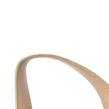 Christian Dior Calfskin Logo Charms Boston Beige 12 of 13