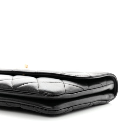Chanel Lambskin Quilted Medium Trendy CC Flap Black 10 of 10