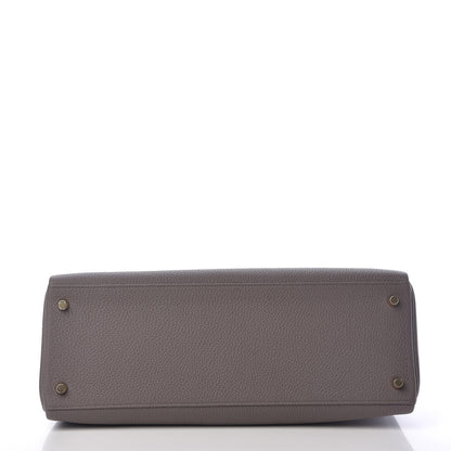 Hermes Togo Kelly Retourne 35 Etain 6 of 40