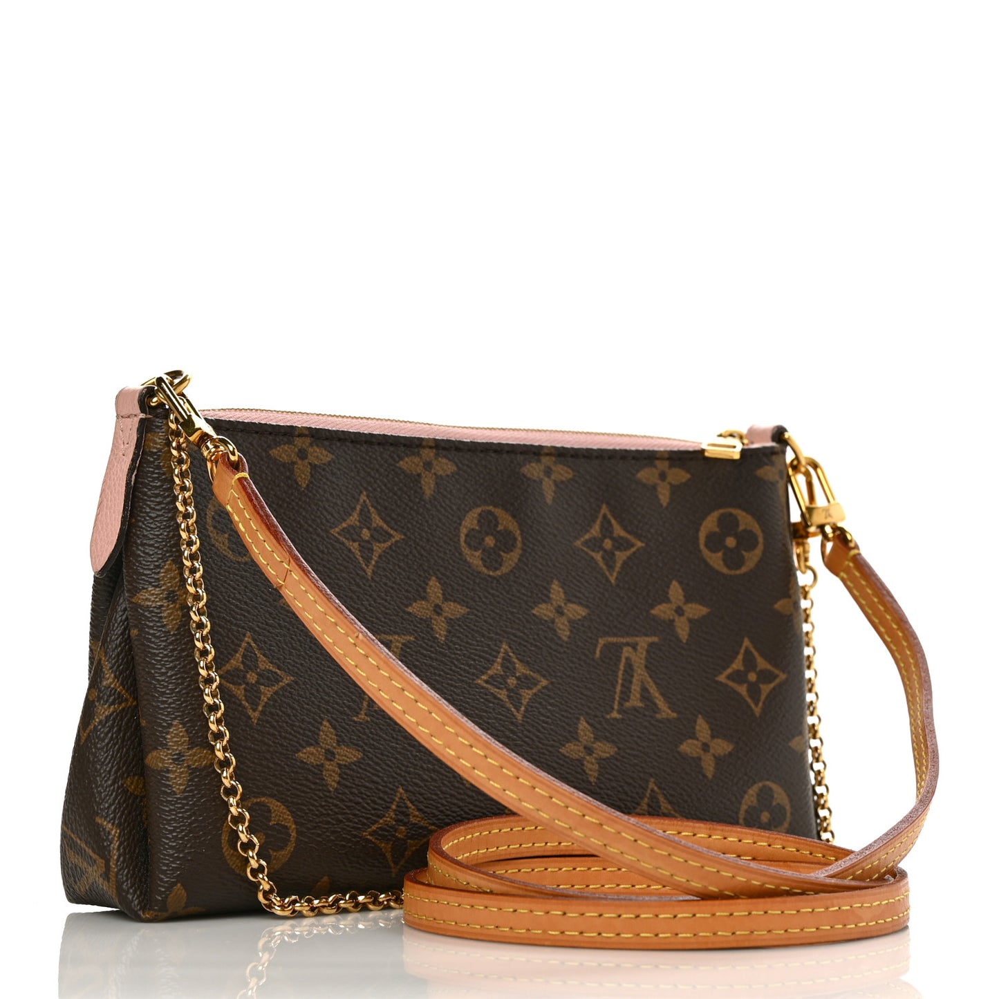 Monogram Pallas Clutch Rose Poudre