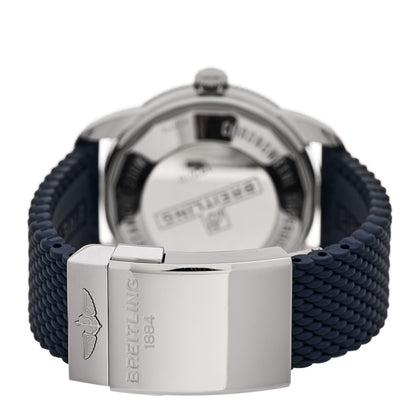 Breitling Stainless Steel Rubber 42mm Superocean Heritage II B20 Automatic Watch Blue AB2010161C1A1 3 of 5