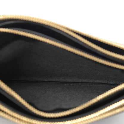 Celine Lambskin Small Trio Crossbody Bag Black 8 of 12