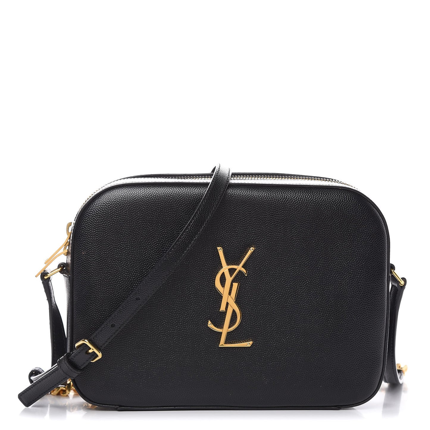 Grain De Poudre Medium Classic Monogram Camera Bag Black